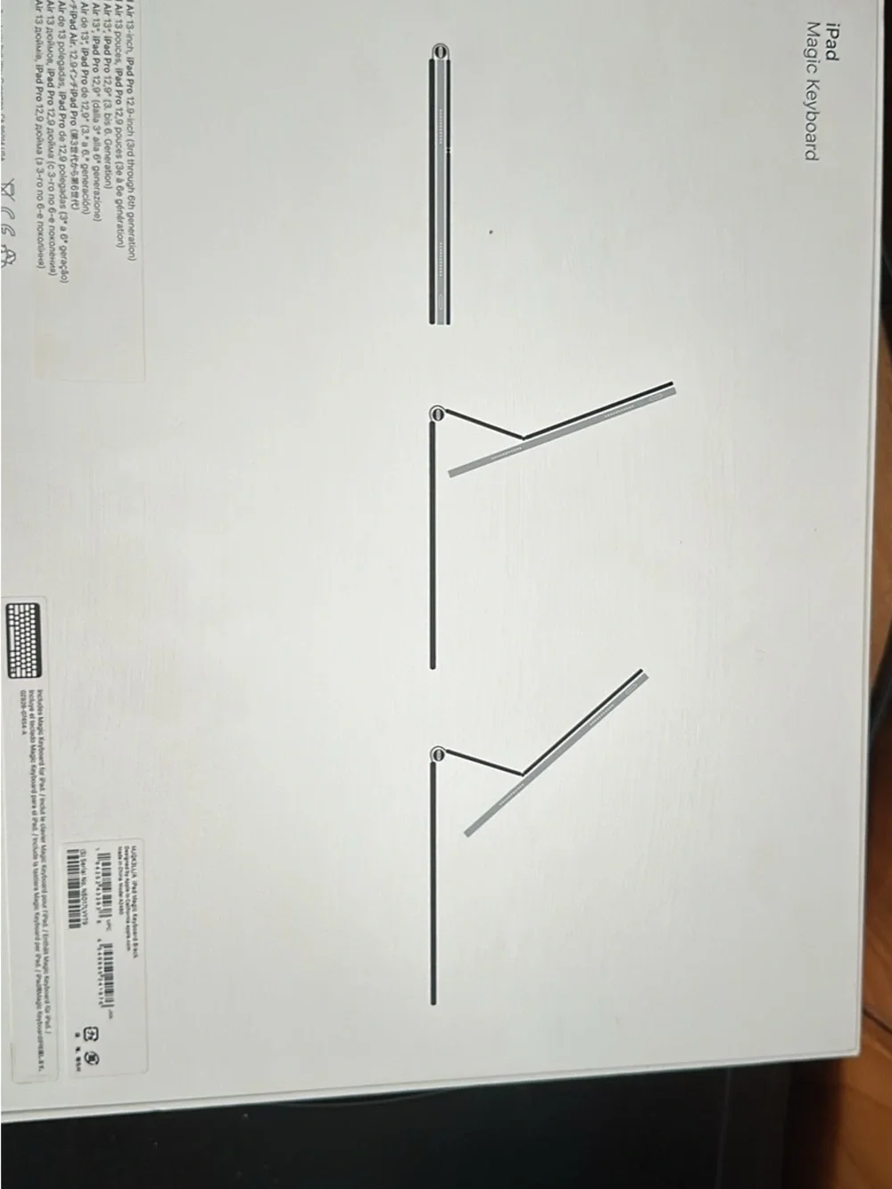 13IN Apple iPad Magic Keyboard - Black